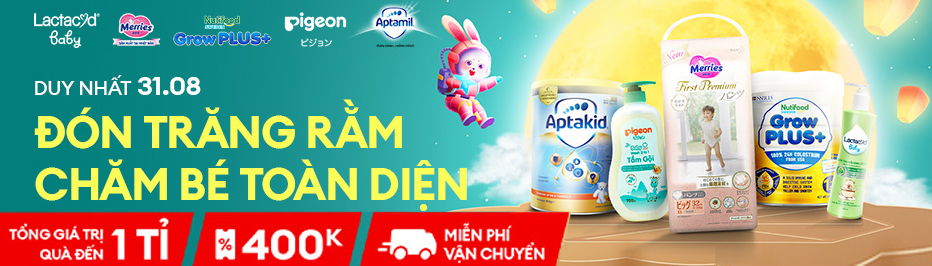 Sale 31.8 ngày hội Mẹ & Bé