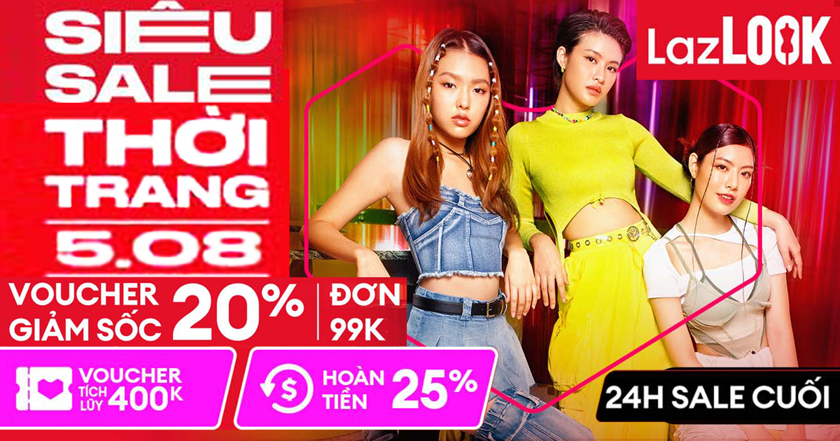 [kết thúc] [ 5-８] SIÊU SALE THỜI TRANG