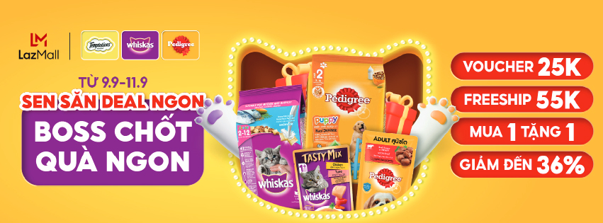 Sale 9-10-11/9 WHISKAS Pedigree Temptations Catsan  