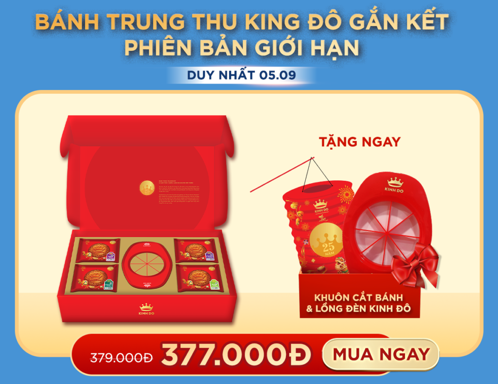 0-2h ngày 5 & 14/9 nhận QUÀ & SALE từ Kinh Đô