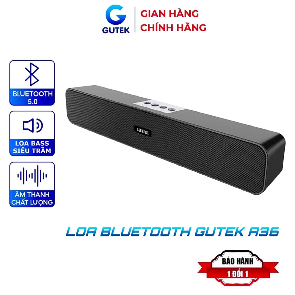 114K Loa bluetooth bass Gutek A36…